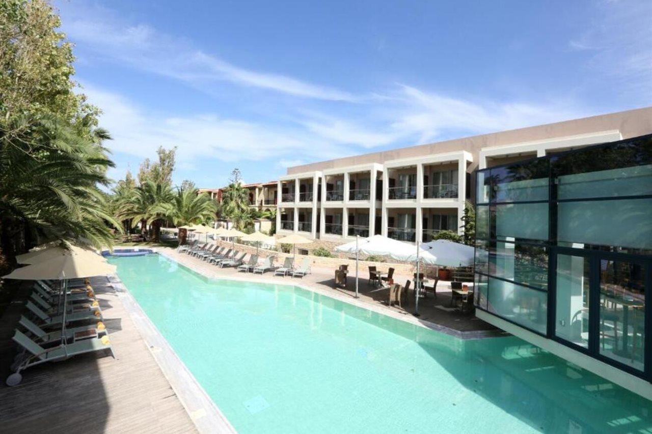 Minos Mare Hotel พลาตาเนส ภายนอก รูปภาพ